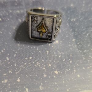 Ace Of Spades Ring